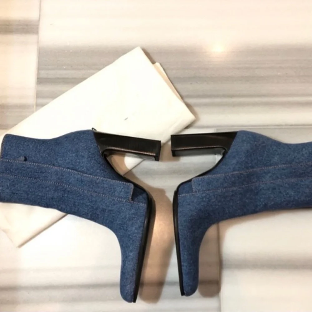 BALENCIAGA DENIM BOOTIES - Picture 3 of 4